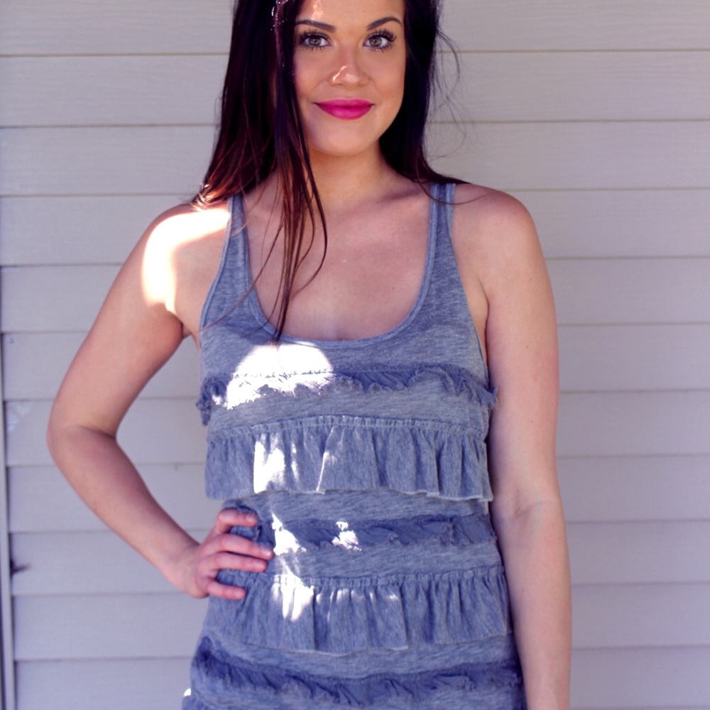 Hollister Gray Tank Top